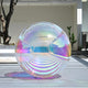 TheLAShop Iridescent Inflatable Mirror Ball for Pool Party & Yacht Boat, 48in Image