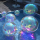 TheLAShop Set of 6 Inflatable Mirror Ball with Pump Event Party Decor Image
