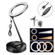 TheLAShop 10" Dimmable Ring Light Collapsible Stand for Travel Image