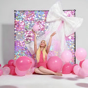 TheLAShop Scallop Shimmer Wall Panels Event Signs Party Wedding Backdrops Image