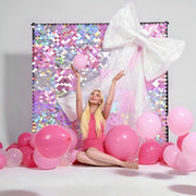 TheLAShop Scallop Shimmer Wall Panels Event Signs Party Wedding Backdrops Image