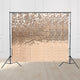 TheLAShop 10'x8.5' Shimmer Wall Backdrop with Stand for Events Party Decor, Champagne Gold Image