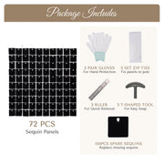 TheLAShop 10'x8.5' Shimmer Wall Backdrop with Stand for Events Party Decor Image