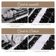 TheLAShop 10'x8.5' Shimmer Wall Backdrop with Stand for Events Party Decor Image