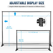 TheLAShop 10'x8' Heavy Duty Shimmer Wall Backdrop for Events Party Decor Image