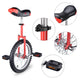 TheLAShop 16 inch Wheel Unicycle Multiple Color, Red Image