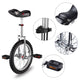 TheLAShop 16 inch Wheel Unicycle Multiple Color, Silver Image