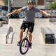 TheLAShop 20 inch Mountain Bike Unicycle Single Wheel Bike Purple Rim Image