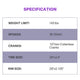 TheLAShop 20 inch Mountain Bike Unicycle Single Wheel Bike Purple Rim Image