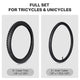 TheLAShop 3ct. Bike Tires & Inner Tubes 16"-24" Options for Trike & BMX Image