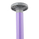 TheLAShop Portable Dancing Pole 50mm Fitness Pole Dance Kit Purple