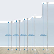 TheLAShop 12ft Spinning Pole Strip Pole for Home & Studio Image