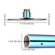 TheLAShop Mermaid Spinning Dance Pole 9ft D45mm Image