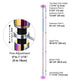 TheLAShop Iridescent Dance Pole Static and Spinning Dance Pole 45mm Image