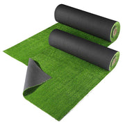 TheLAShop Cricket Pitch Mat Oudoor Indoor Practice Turf (3/8"H Pile), 6x33ft - (2x)3'x33' Image