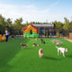TheLAShop Dog Run Turf Outdoor Kennel Artificial Grass (3/8"H Pile) Image