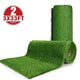 TheLAShop Artificial Grass for Patio, Deck, Porch (1 3/8"H Pile), 6x33ft - (2x)3'x33' Image