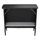 TheLAShop Folding Counter Bar Table with Storage for Outdoor Pub Image