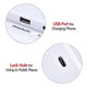 TheLAShop 8" Large Digital LED Day Clock Time Calendar 6-Alarm Image