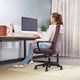 TheLAShop 48" x 36" (1/16" Thick) PVC Chair Mat Hardwood Floor Protector No Lip Image