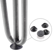 TheLAShop 28" Hairpin Legs Set of 4, 3-Rod Steel, Raw Steel Image