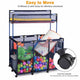 TheLAShop Rolling Pool Float Storage Noodles Toy Holder 50x30x61 Image