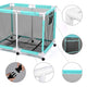 TheLAShop Pool Float Storage Mesh Toy Raft Bin Thick Frame 48x33x39 Image