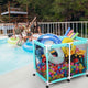TheLAShop Pool Float Storage Mesh Toy Raft Bin Thick Frame 48x33x39 Image