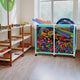 TheLAShop Pool Float Storage Mesh Toy Raft Bin Thick Frame 48x33x39 Image