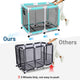 TheLAShop Pool Float Storage Mesh Toy Raft Bin Thick Frame 48x33x39 Image