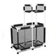 TheLAShop Solidly-Built PVC Pool Float Storage Rolling Mesh Toy Raft Bin, 186 Gal+2nd Tier Image