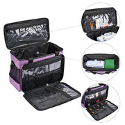 TheLAShop Sewing Machine Case on Wheels Rolling Makeup Case