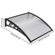 TheLAShop 3ft Door & Window Awning for Porch Farmhouse 2ct/pk Image