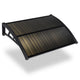 TheLAShop 3ft Window Awning Door Awning Canopy Shade PC, Brown Black(Spliced) Image