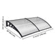 TheLAShop 6.5ft Awning Canopy Window Door Polycarbonate Image