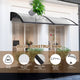 TheLAShop 6.5ft Awning Canopy Window Door Polycarbonate Image