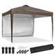 TheLAShop 10'x10' Ez Pop Up Canopy with Side Top Vent Image