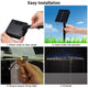 TheLAShop 39ft Solar String Light Outdoor Waterproof Day-Night Sensor