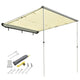 TheLAShop Car Awning 6' 7" x 8' 2" Side Rooftop Shade, Beige Image