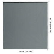 TheLAShop 6' 7" x 8' 2" Awning Shade Screen (6.4'x6.7')