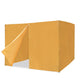TheLAShop Canopy Sidewalls for 10x10 Pop up Canopy Tent, Mineral Yellow Image