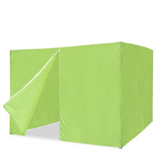 TheLAShop Canopy Sidewalls for 10x10 Pop up Canopy Tent, Green Glow Image