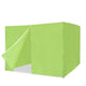 TheLAShop Canopy Sidewalls for 10x10 Pop up Canopy Tent, Green Glow Image