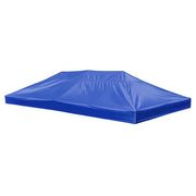 TheLAShop 10x20 EZ Pop Up Tent Canopy Replacement Top, Blue Image