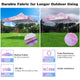 TheLAShop 10x10 Pop Up Canopy Replacement Tie-dyed Pink (9'7"x9'7") Image