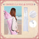TheLAShop 6 ft 8-Rib Wood Market Umbrella Tilt Palm Springs 5-10yr Image