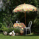 TheLAShop 6ft 8-Rib Wood Patio Umbrella Tilt Food Cart Umbrella, Orange Grapefruit Image