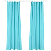 TheLAShop Tab Top Outdoor Patio Curtain, 54"W x 120"L 2ct/Pack