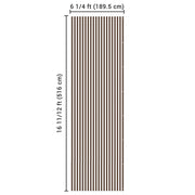 TheLAShop 17x6ft Pergola Shade Cover with Rods & Grommets Image