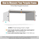 TheLAShop 17x6ft Pergola Shade Cover with Rods & Grommets Image